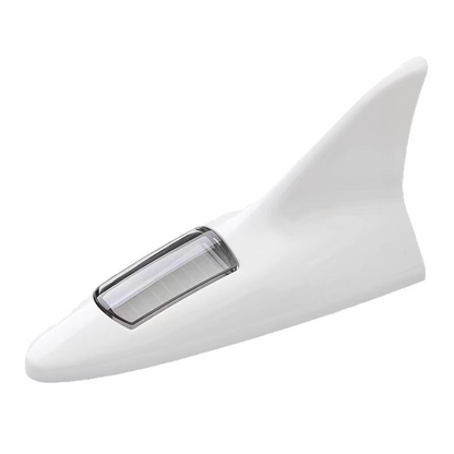 Solar Powered Shark Fin Antenna with LED Warning Light