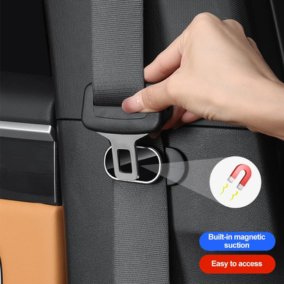 Magnetic Car Seat Belt Holder Stopper