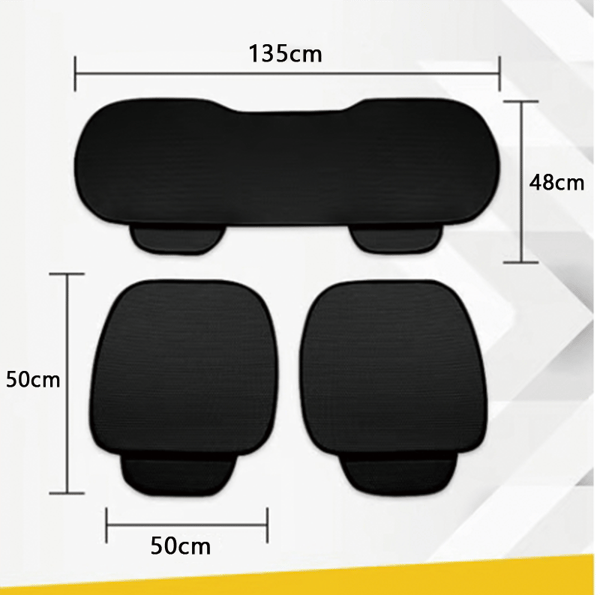 Breathable & Anti-Slip Viscose filament Car Seat Covers