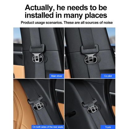Magnetic Car Seat Belt Holder Stopper