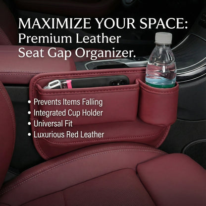 Car Leather Cup Holder Gap Bag PRO