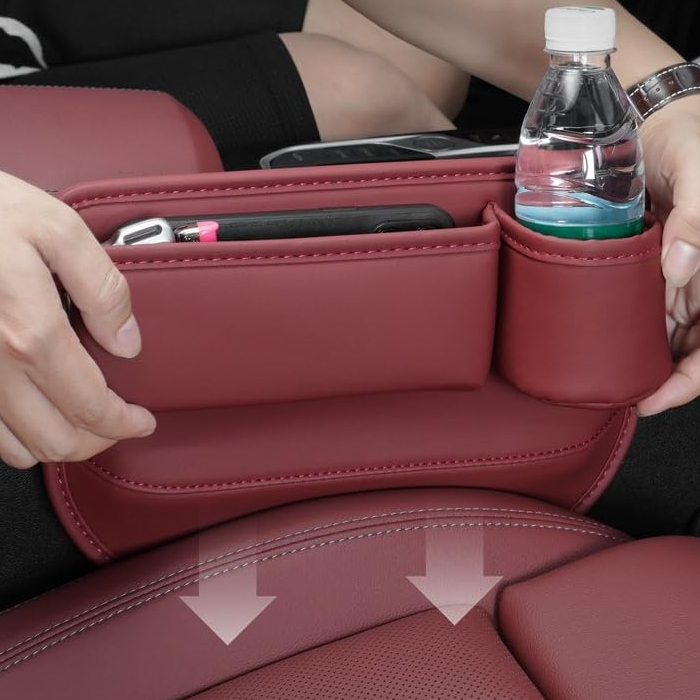 Car Leather Cup Holder Gap Bag PRO