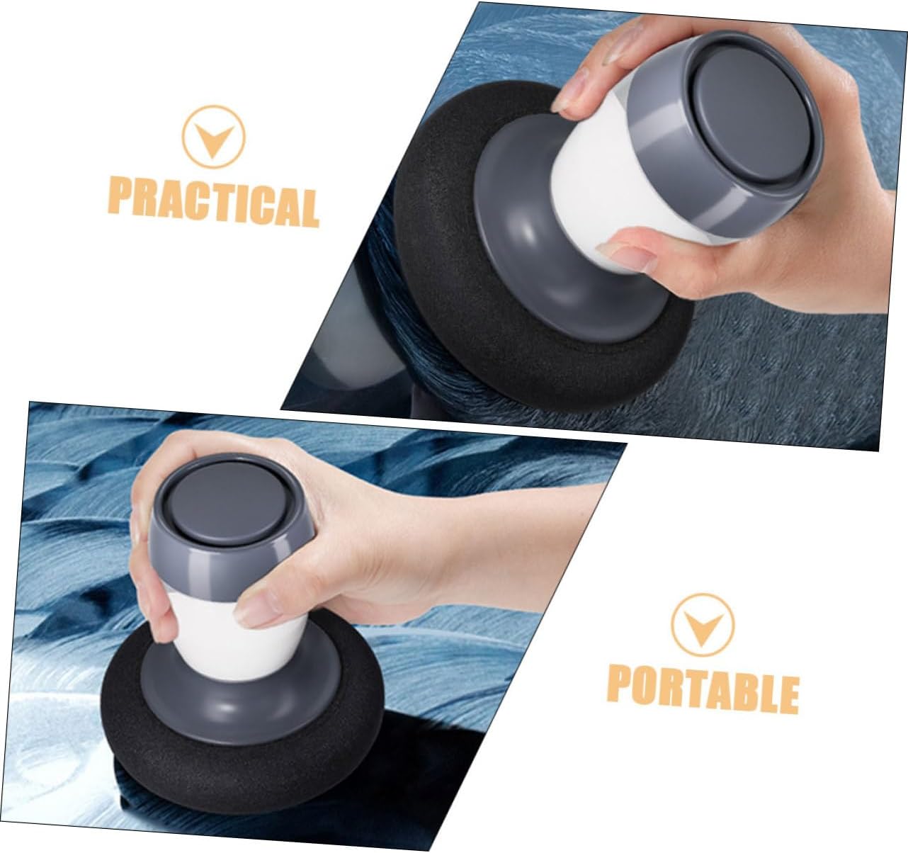 Polishing Sponge Microfiber Car Wax Applicator Pad
