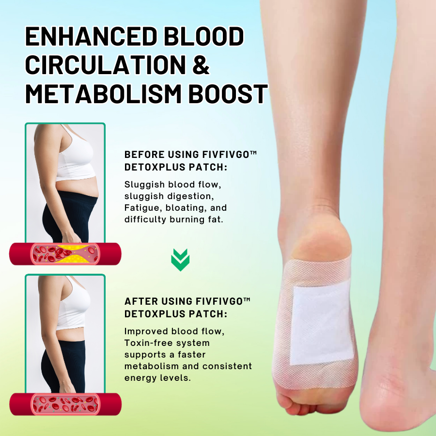 GRAPENT® DetoxPlus Lymphatic Drainage Foot Patch