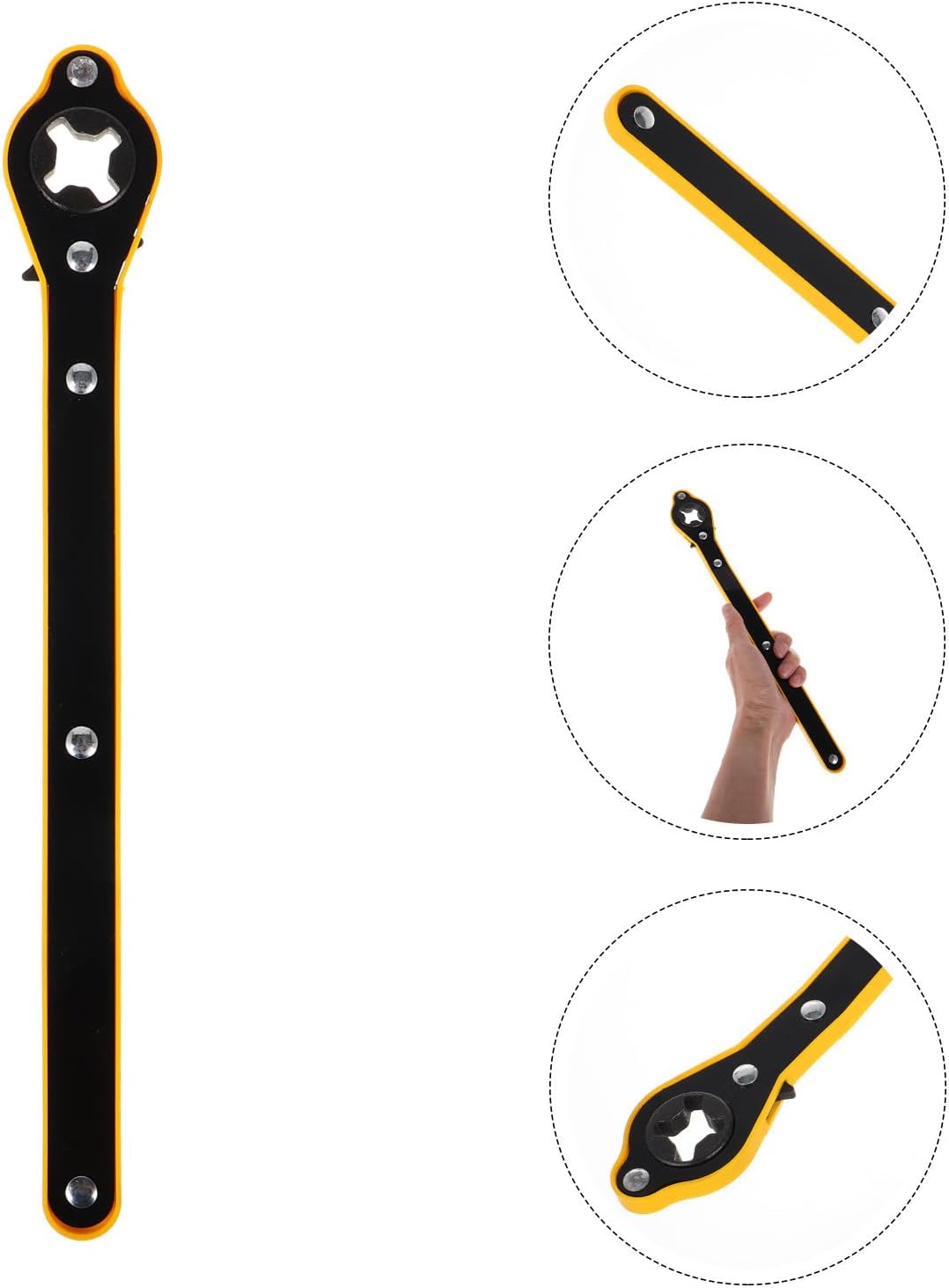 Universal Car Jack Ratchet Wrench