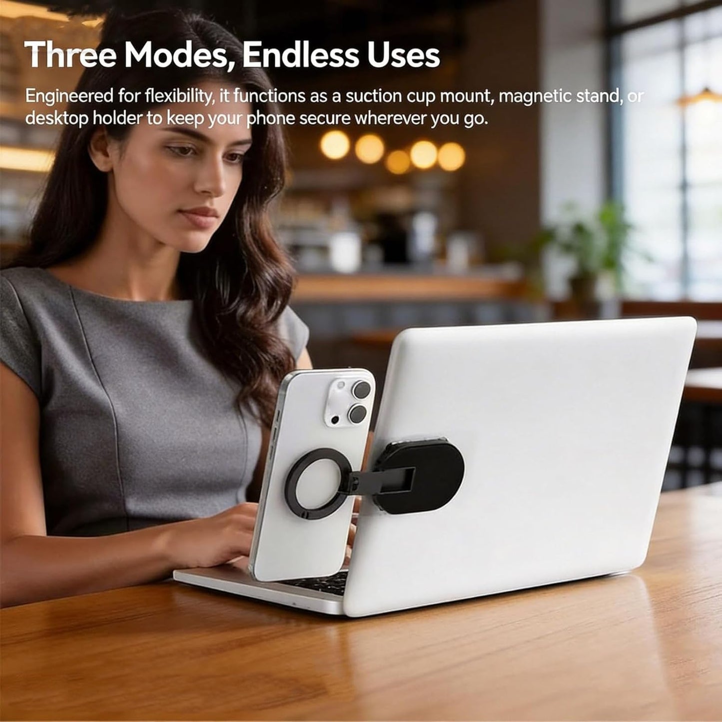 3-in-1 Magnetic Phone Mount